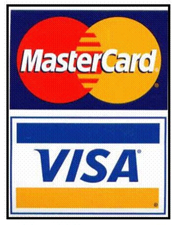 mastercard and VISA logo